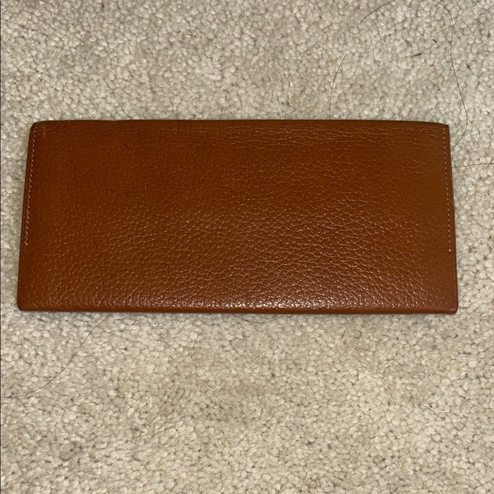 Burberry Brown Leather Long Wallet - Picture 3 of 5